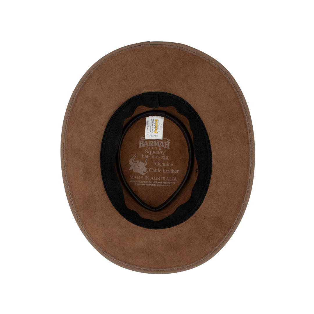 Barmah Squashy Bronco - Hickory Two Tone Band