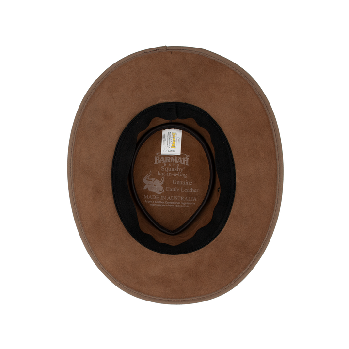 Barmah Squashy Bronco - Hickory Two Tone Band