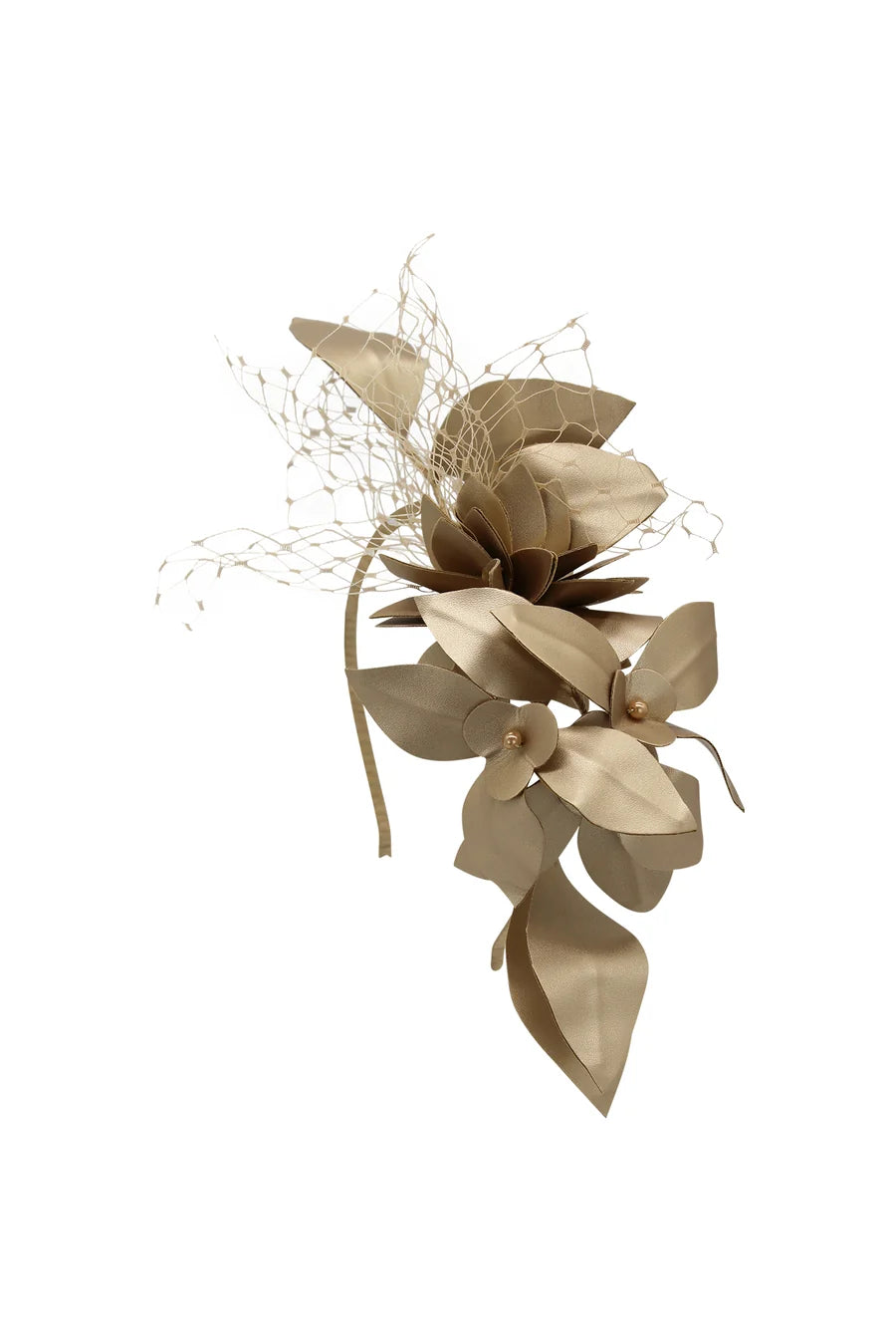 Dulcie Fascinator - Gold
