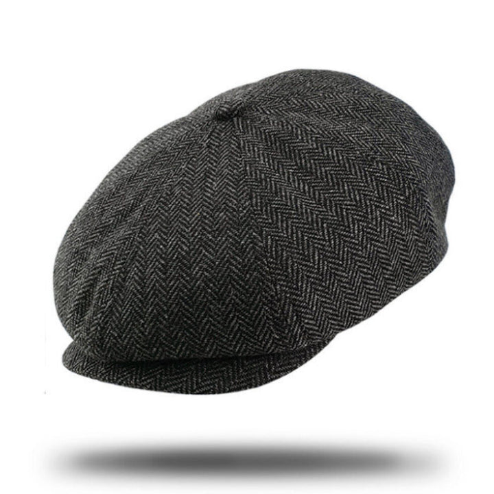Herringbone Newsboy Cap - SY910