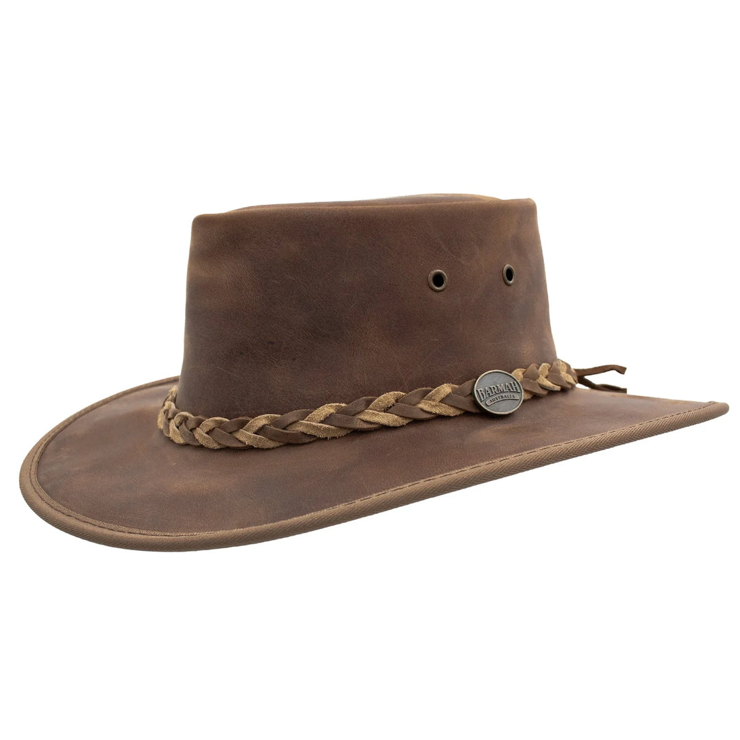 Barmah Squashy Bronco - Hickory Two Tone Band