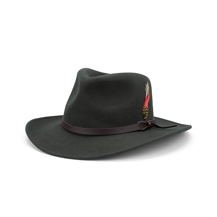 Ziggy Wool Felt Outback Hat