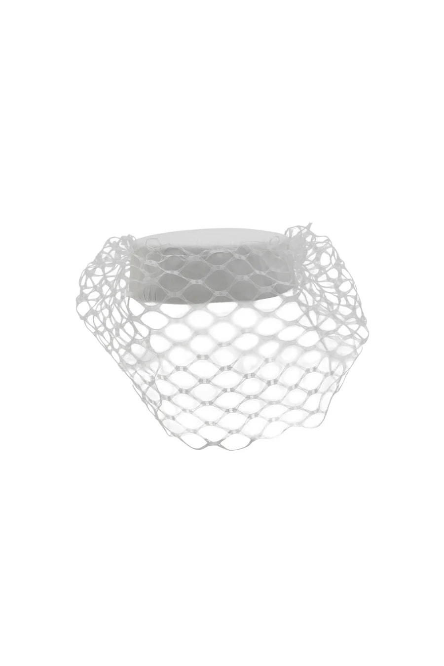 Zahra Pillbox White
