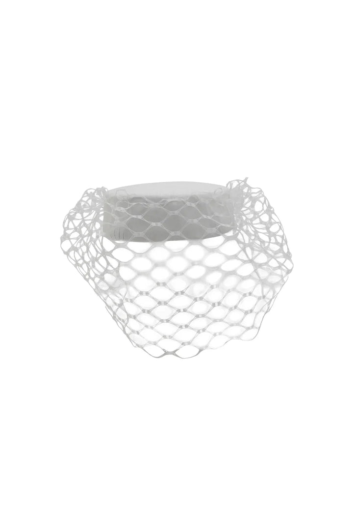 Zahra Pillbox White