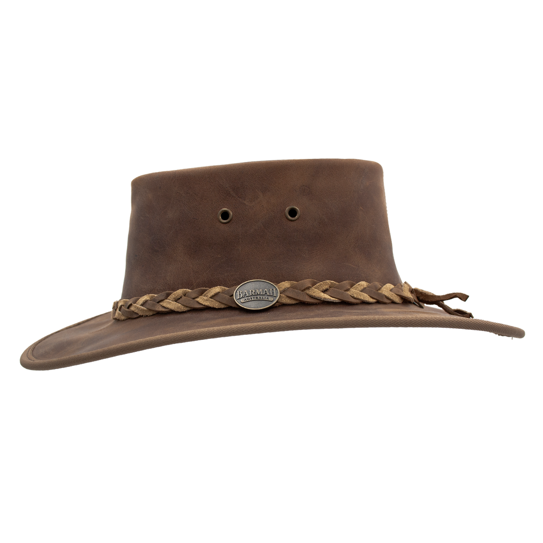 Barmah Squashy Bronco - Hickory Two Tone Band