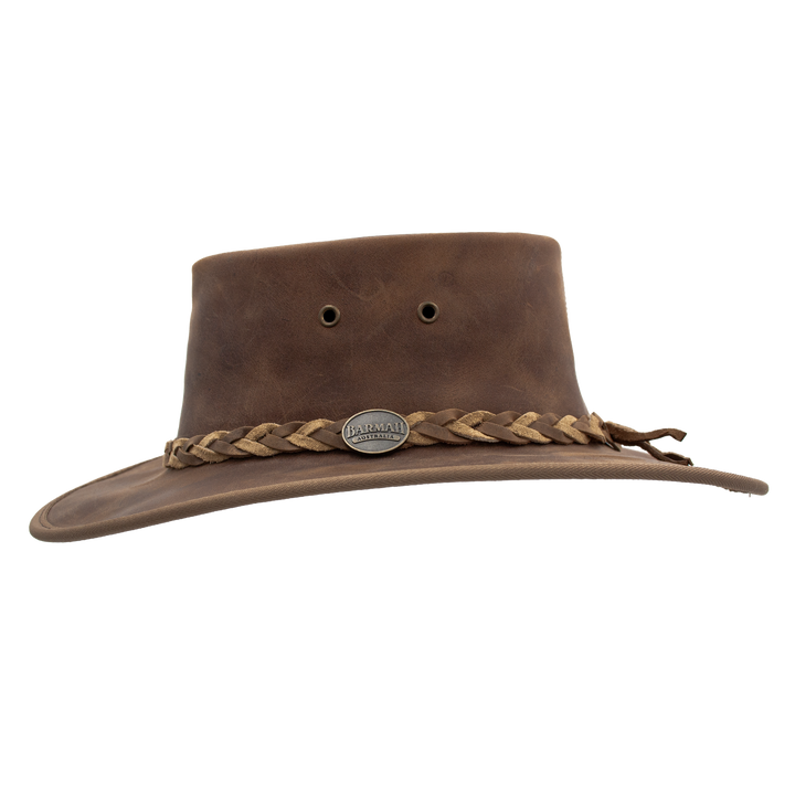 Barmah Squashy Bronco - Hickory Two Tone Band