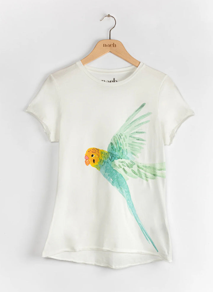 Nach Bijoux - Parakeet - Organic Cotton Tee Shirt