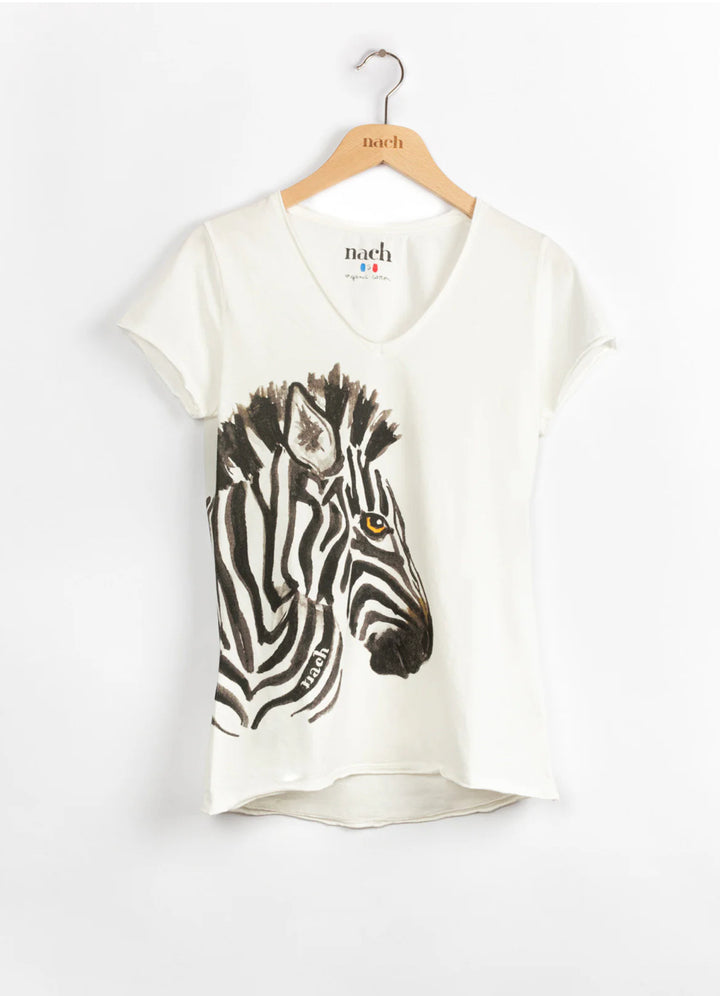 Nach Bijoux - Zebra - Organic Cotton Tee