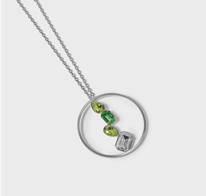 Peridot Glimmer Necklace - Katerina Vassou