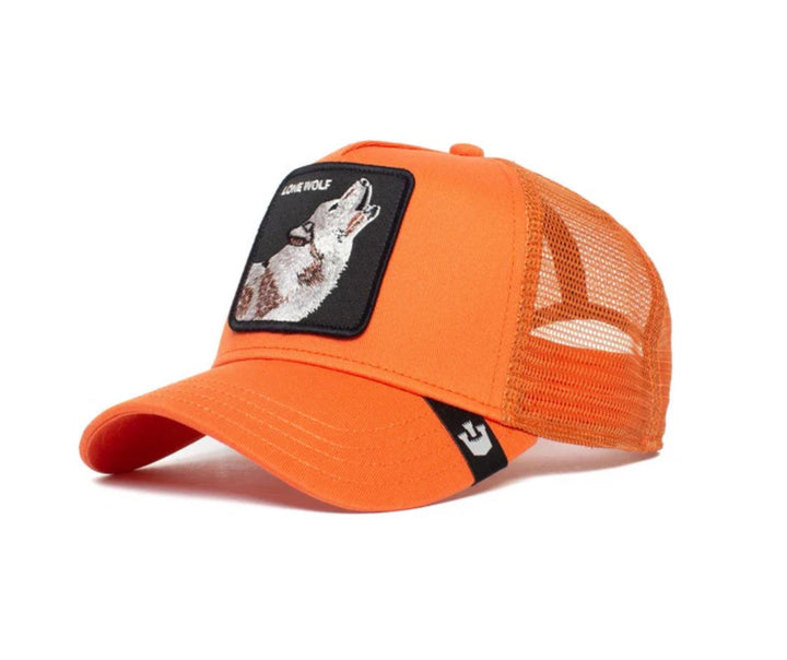 Goorin Bros Trucker Cap - The Lone Wolf Pumpkin