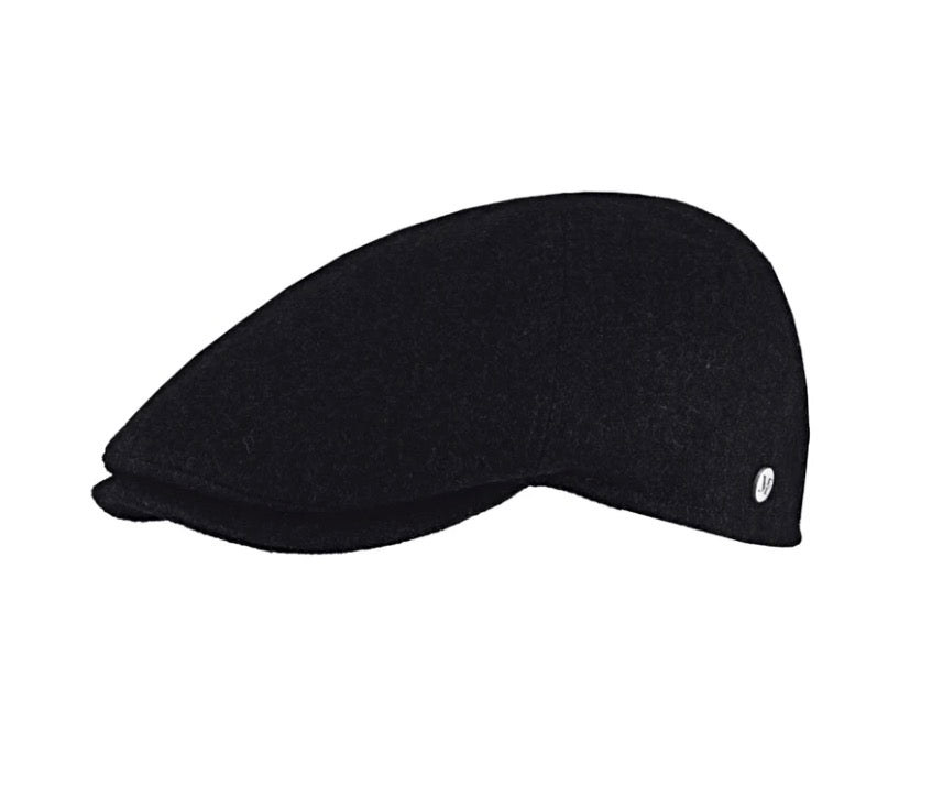 Flechet Fitted Wool Blend Flat Cap - 1H53