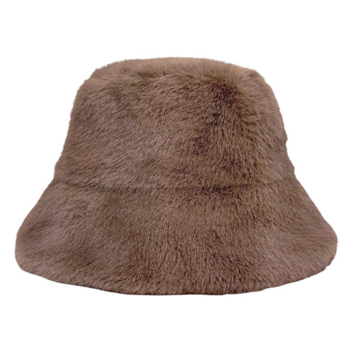 Fluffy Fur Bucket Hat