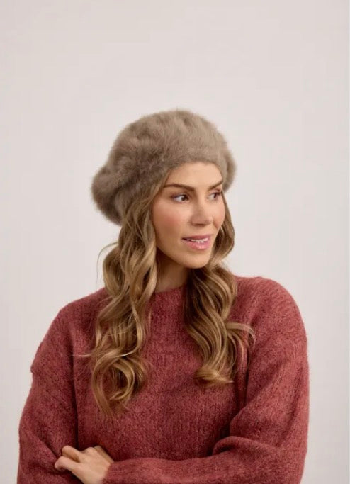 Mimi Angora Blend Beret