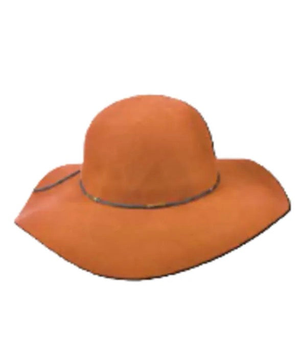 Charlene Wool Felt Boho Cloche Hat
