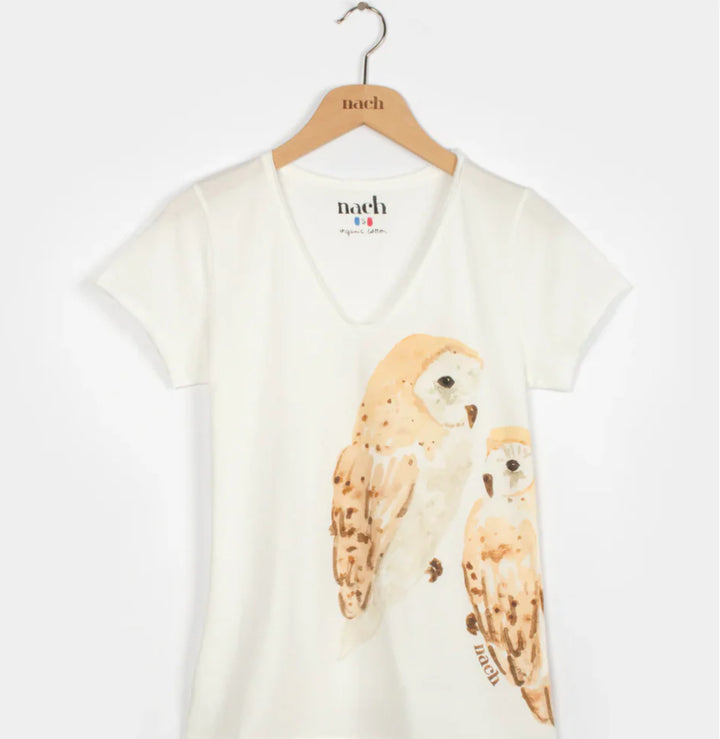 Nach Bijoux - Owls Organic Cotton Tee Shirt