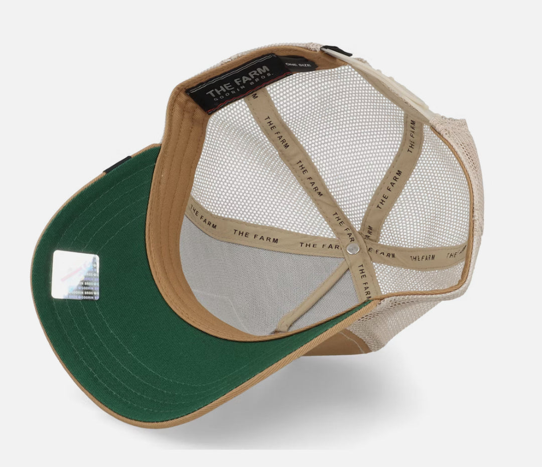 Goorin Bros Trucker Cap - GOAT Khaki