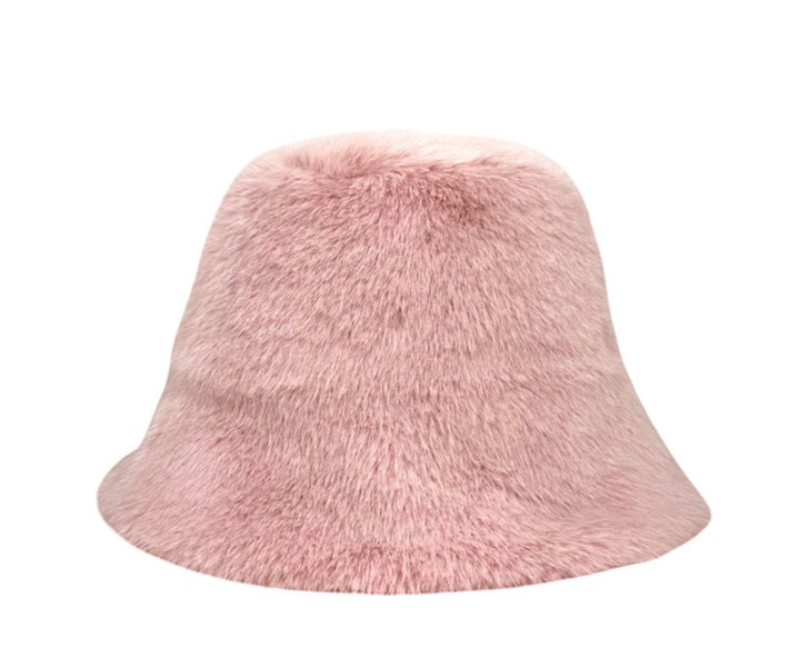 Fluffy Fur Bucket Hat