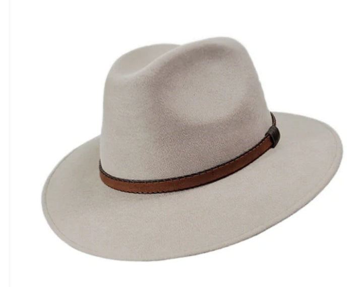 Italian Crushable Wool Fedora - Stanton