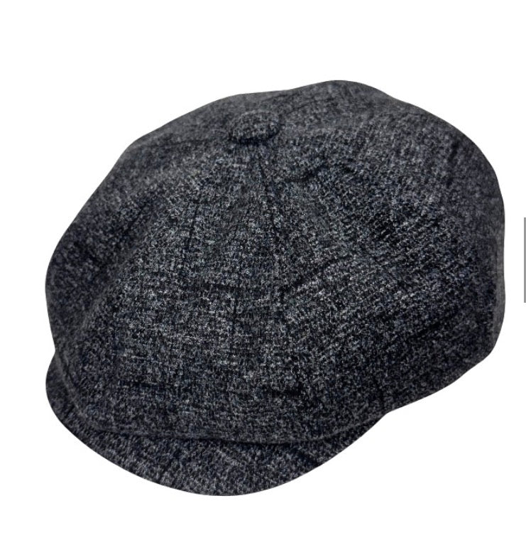 Newsboy Flat Cap - Wool Blend