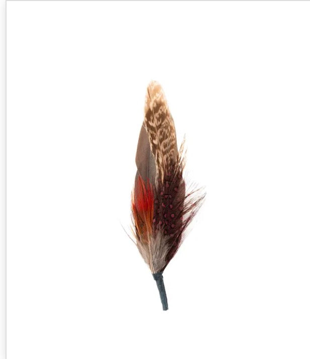 Flemington Feather Hat Pin