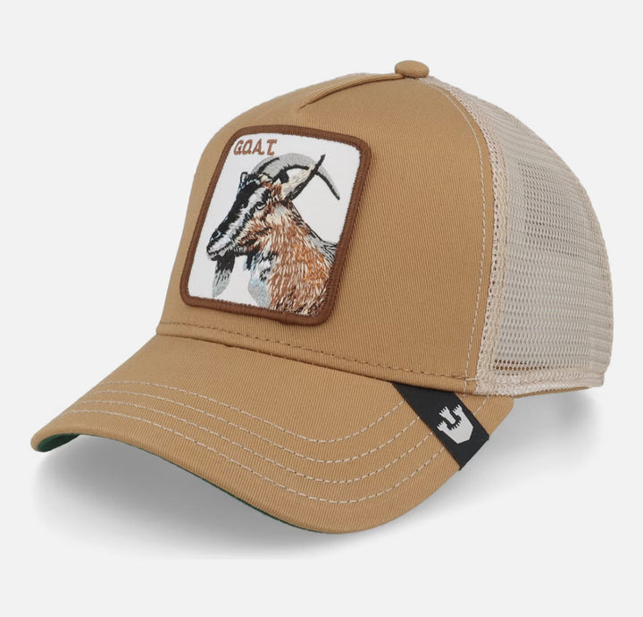 Goorin Bros Trucker Cap - GOAT Khaki