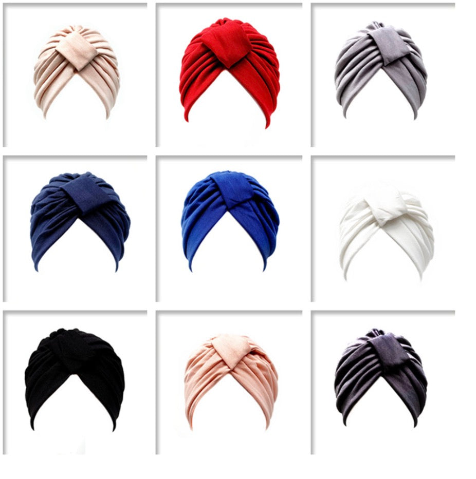 Soft Pleated Turban