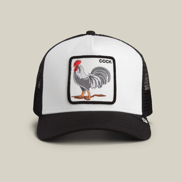 Goorin Bros Trucker Cap - Rooster White Dust/Void