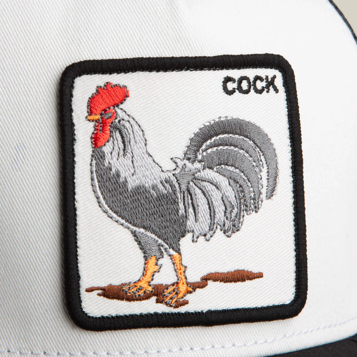 Goorin Bros Trucker Cap - Rooster White Dust/Void
