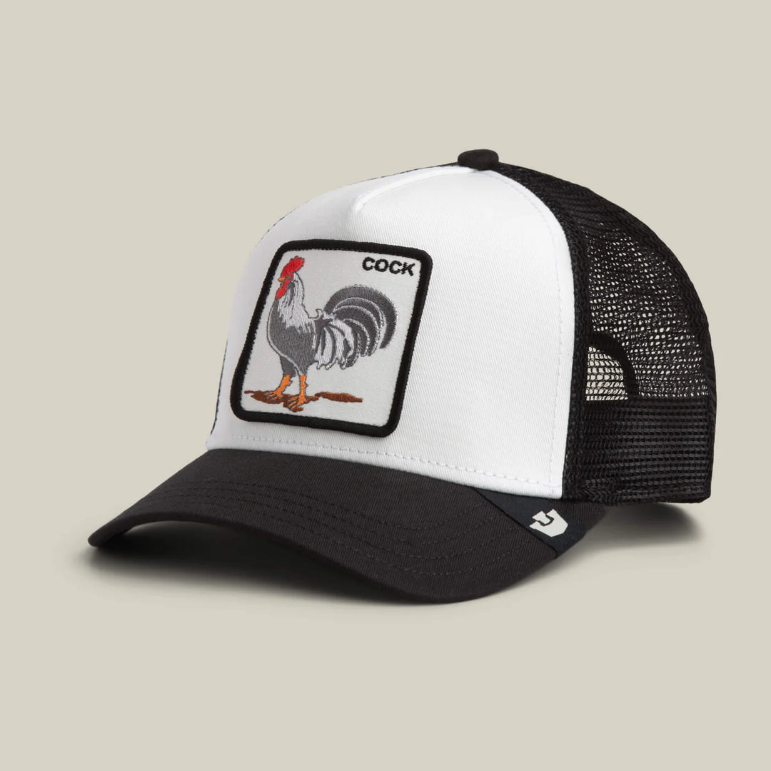 Goorin Bros Trucker Cap - Rooster White Dust/Void