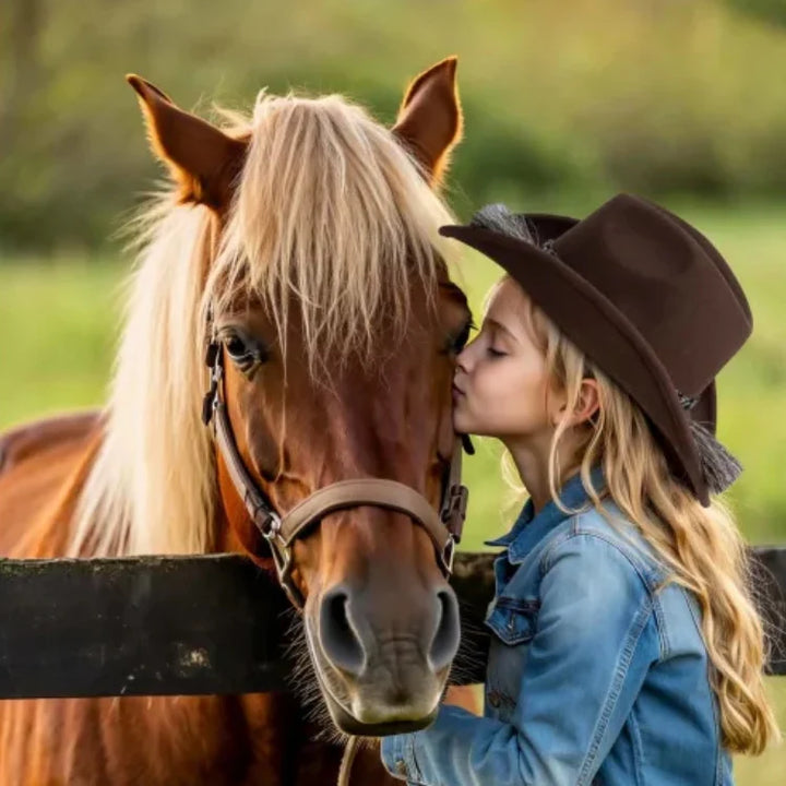 Kids Wrangler Shapeable Western Hat - Avenel