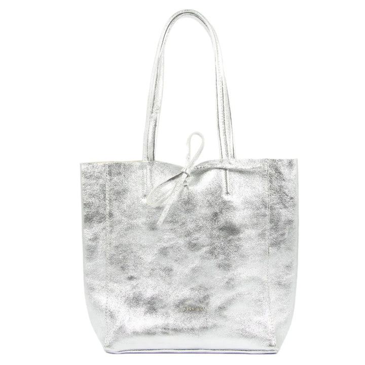 Maison Fanli - Metallic Leather Tote Bag