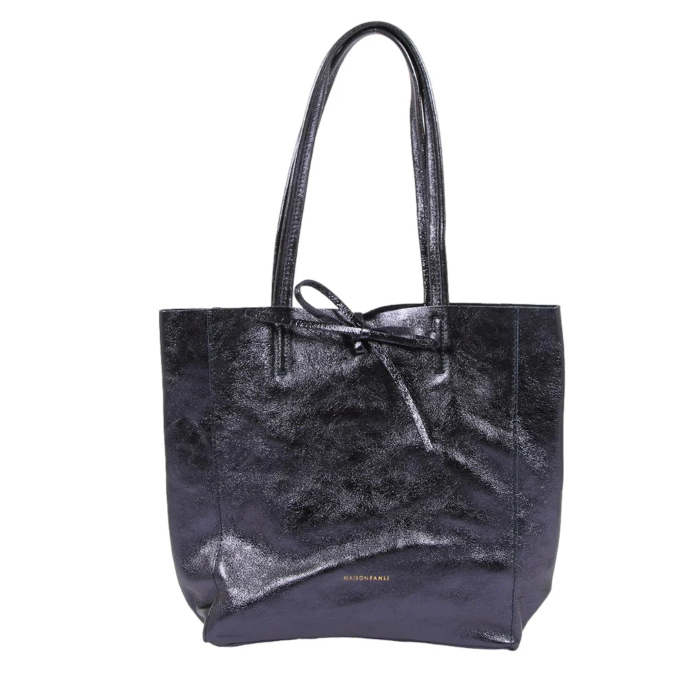 Maison Fanli - Metallic Leather Tote Bag