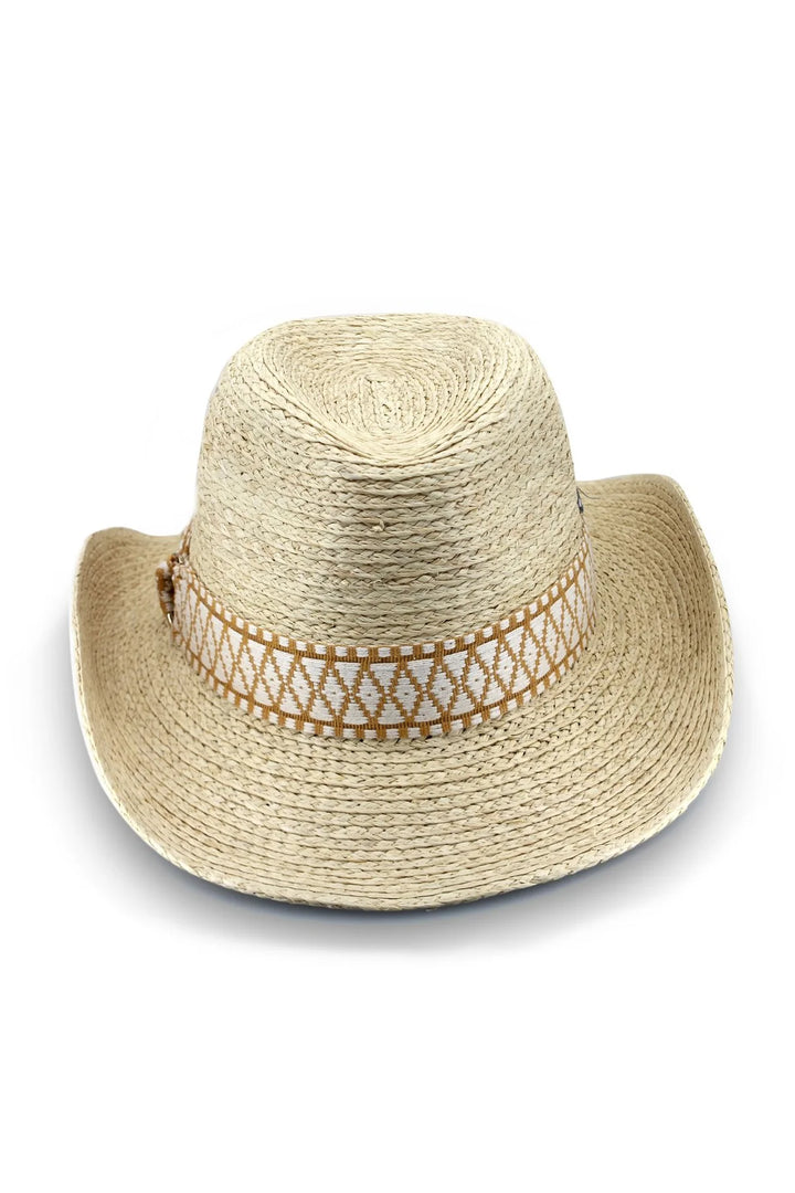 Tina M Copenhagen - Casa Raffia Cowboy Fedora - Sand