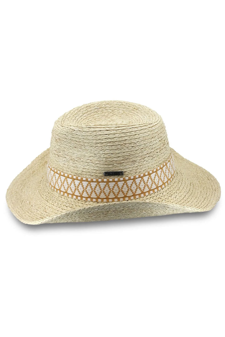 Tina M Copenhagen - Casa Raffia Cowboy Fedora - Sand