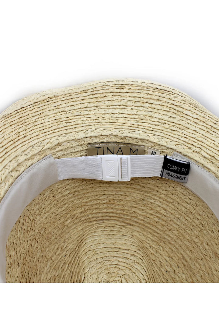 Tina M Copenhagen - Casa Raffia Cowboy Fedora - Sand