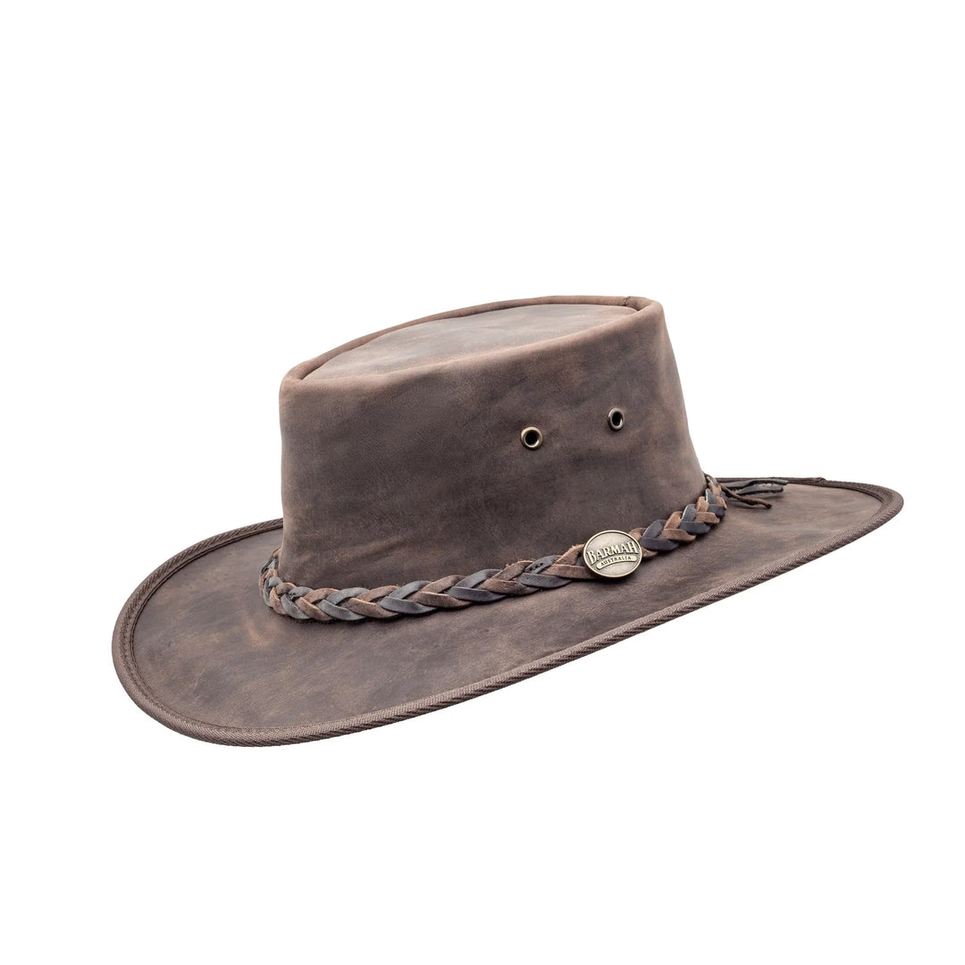 Barmah Squashy Bronco - Chocolate Two Tone Band
