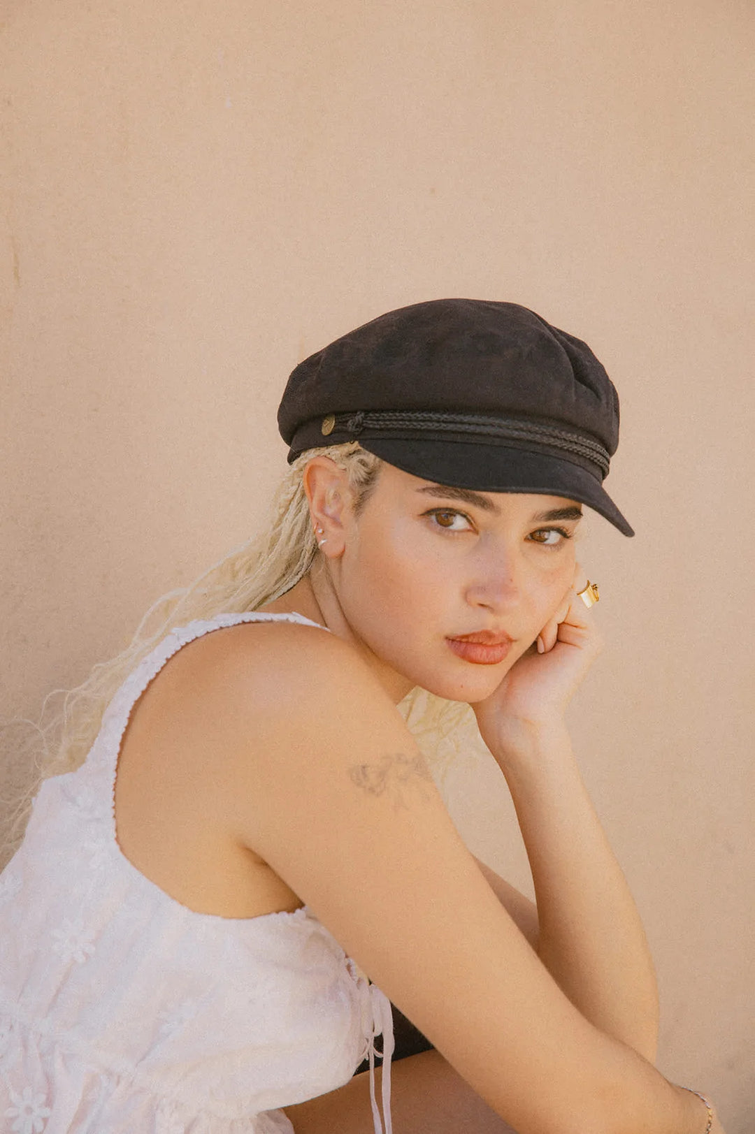 Brixton Fiddler Cap - Black