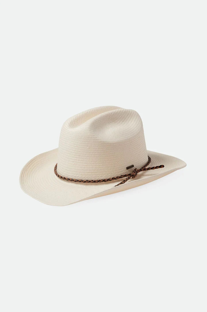 Brixton Range Straw Cowboy Hat