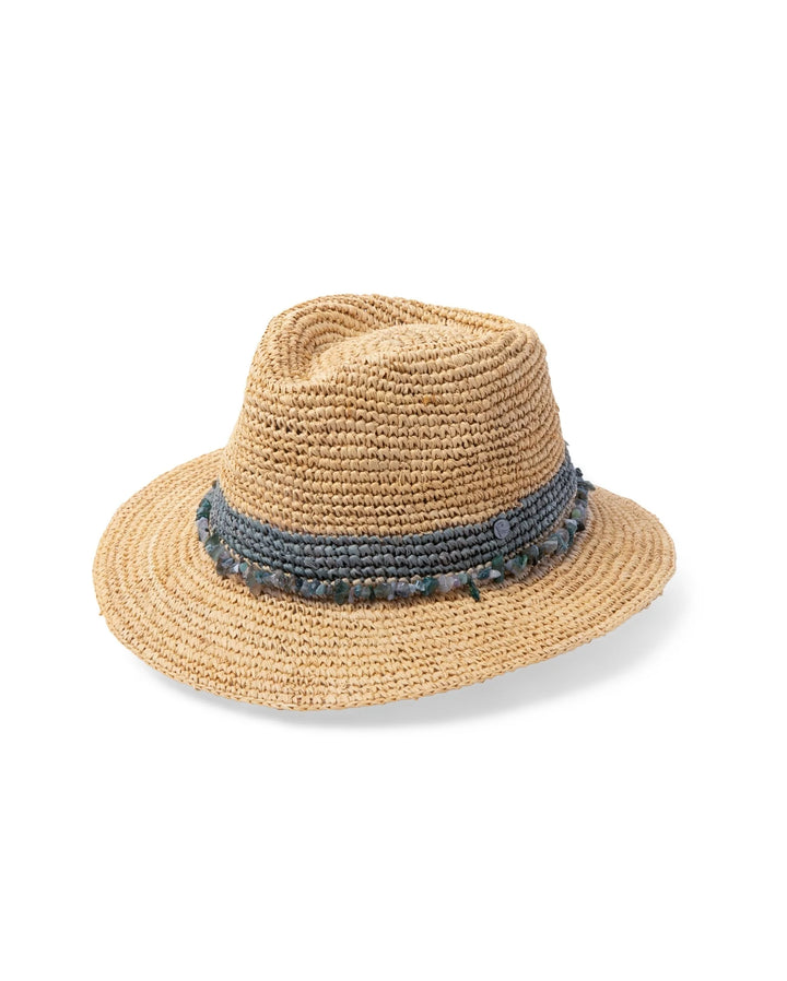 Christine Raffia Straw Fedora