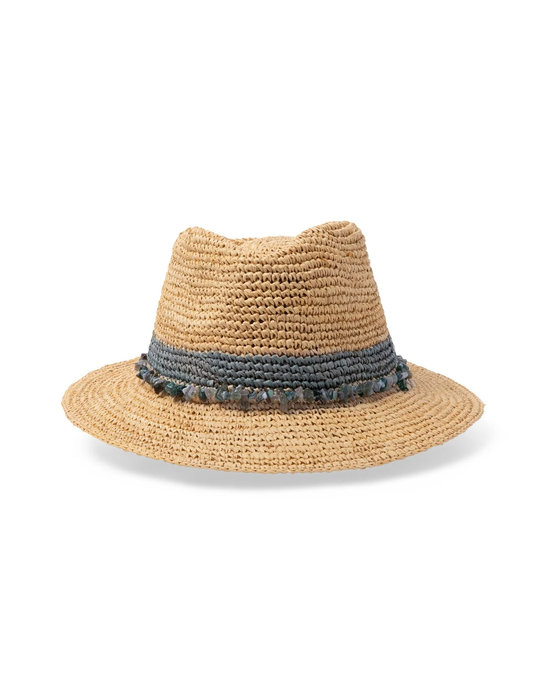 Christine Raffia Straw Fedora