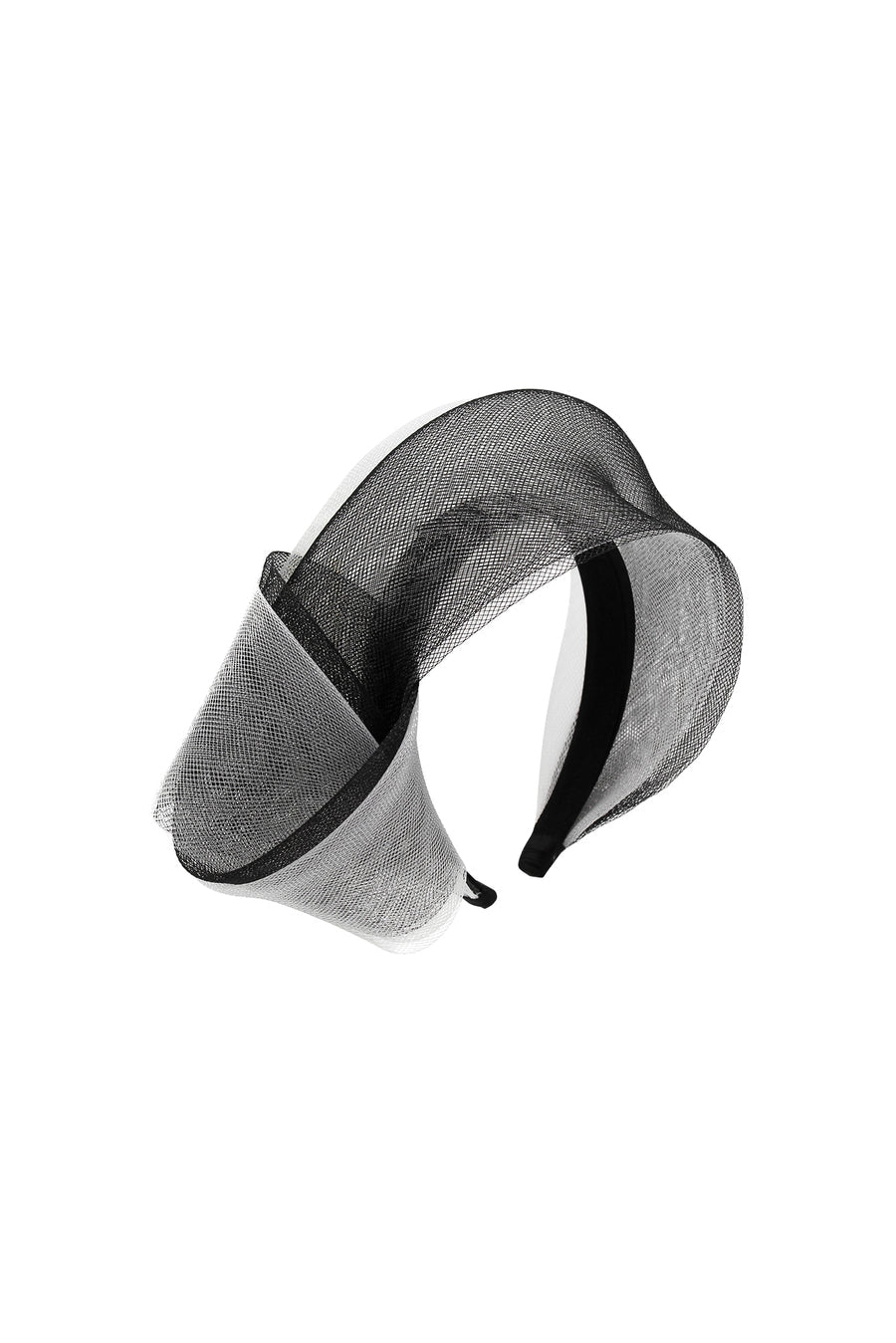 Britney Fascinator Black & White