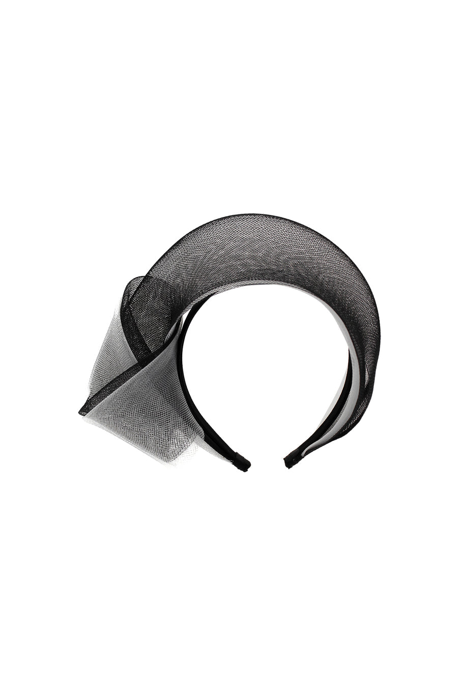 Britney Fascinator Black & White