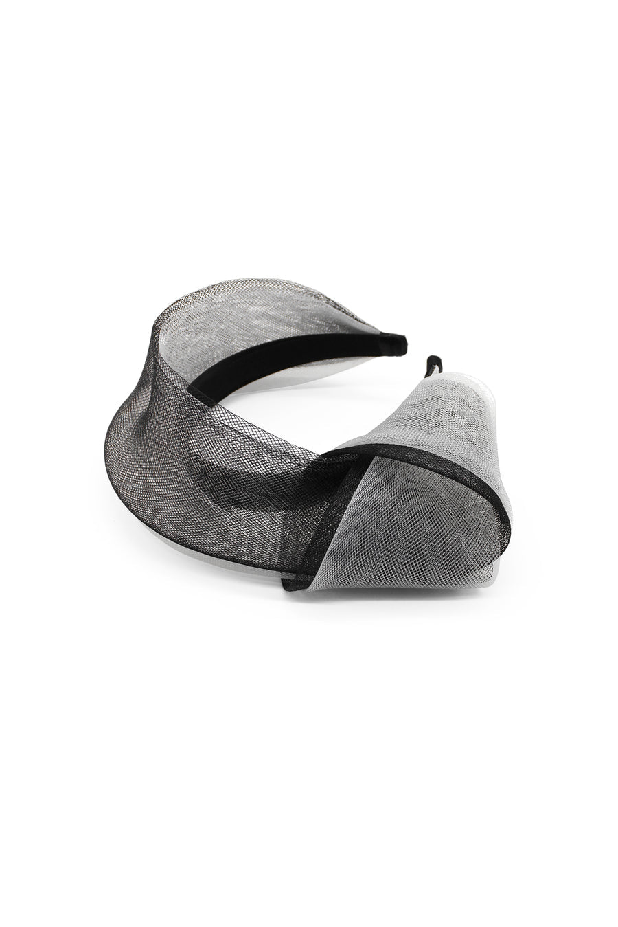 Britney Fascinator Black & White