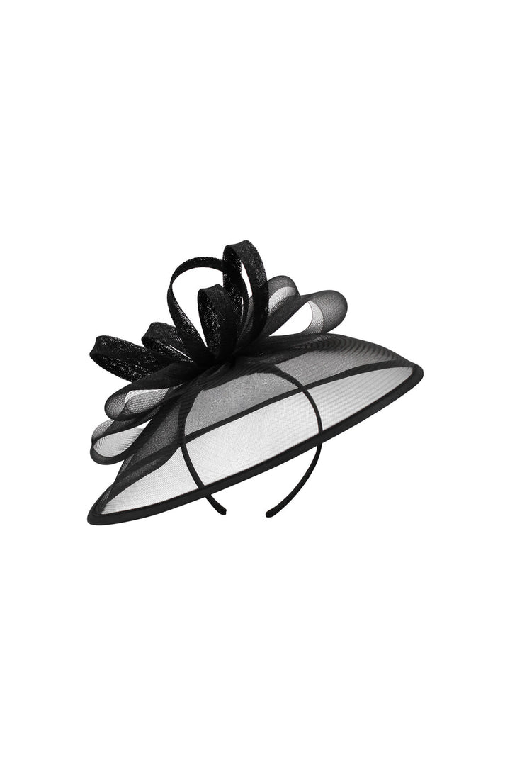 Tessa Fascinator Black