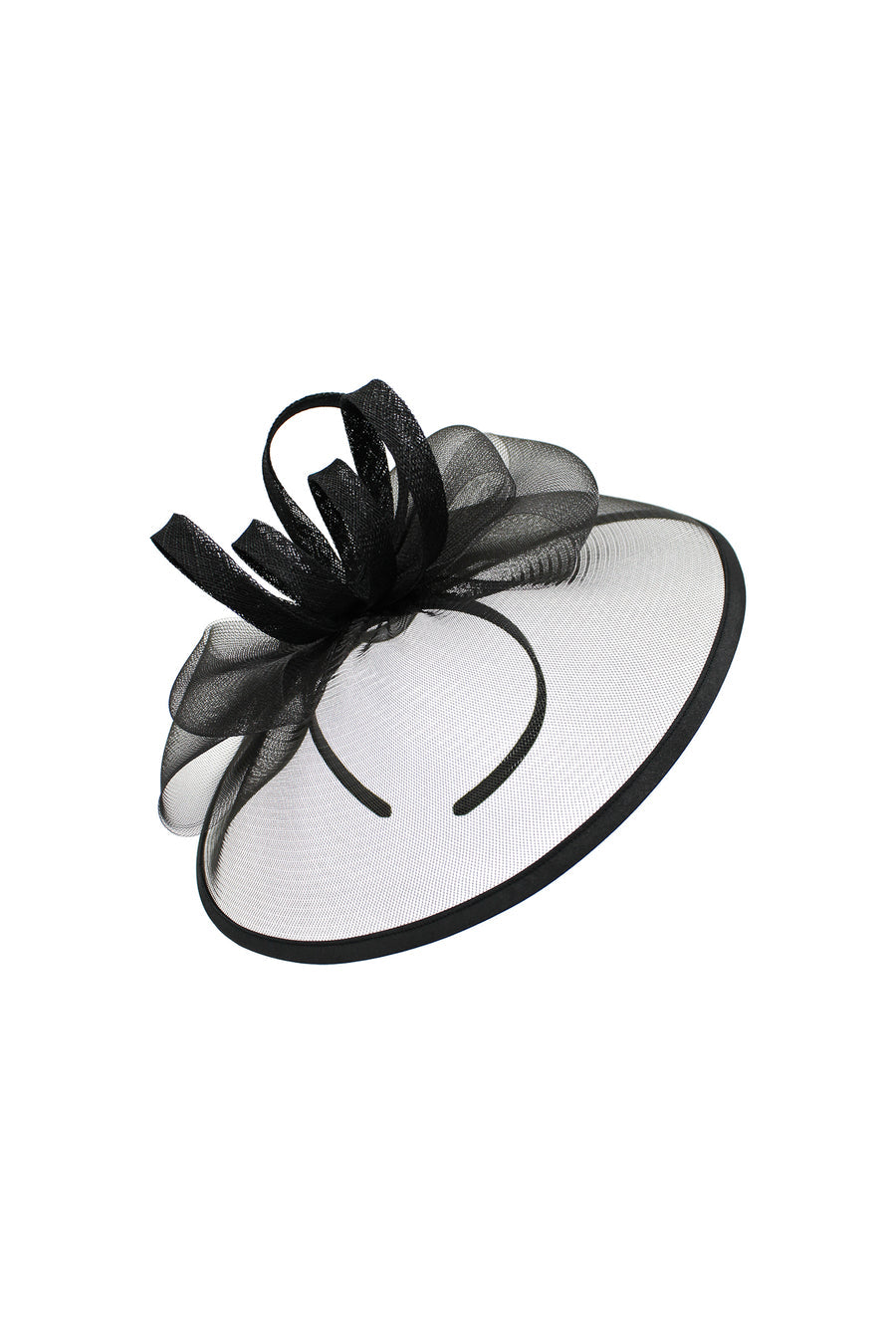 Tessa Fascinator Black