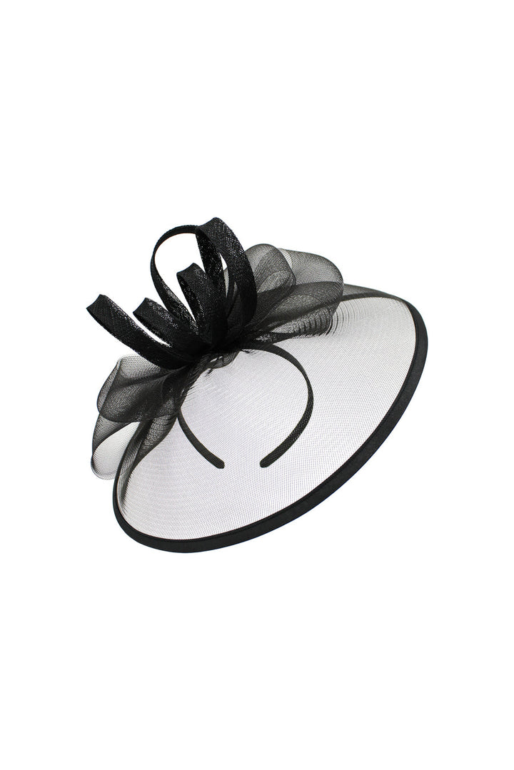 Tessa Fascinator Black