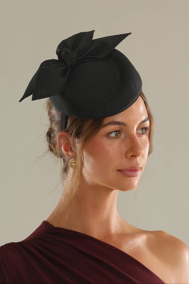Florence Fascinator Black