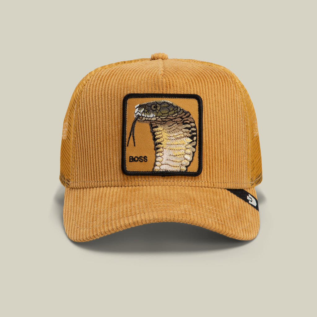 Goorin Bros Trucker Cap - Boss Corduroy