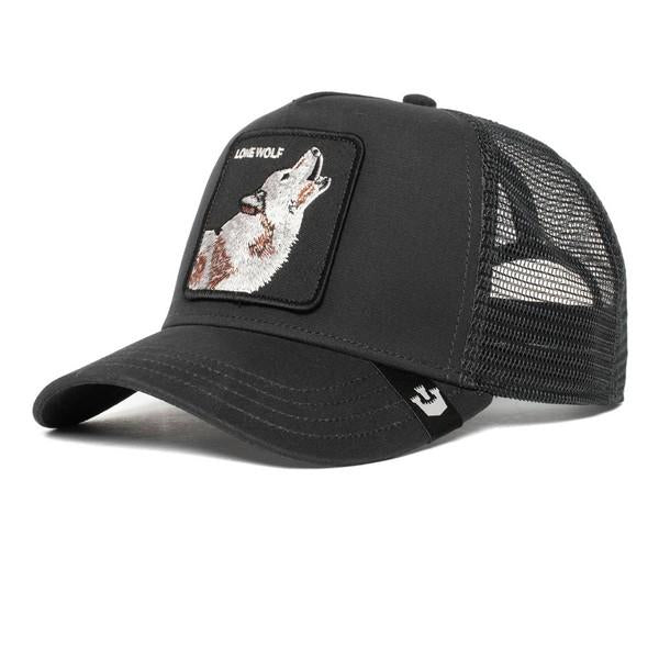 Goorin Bros Trucker Cap - Lone Wolf Black