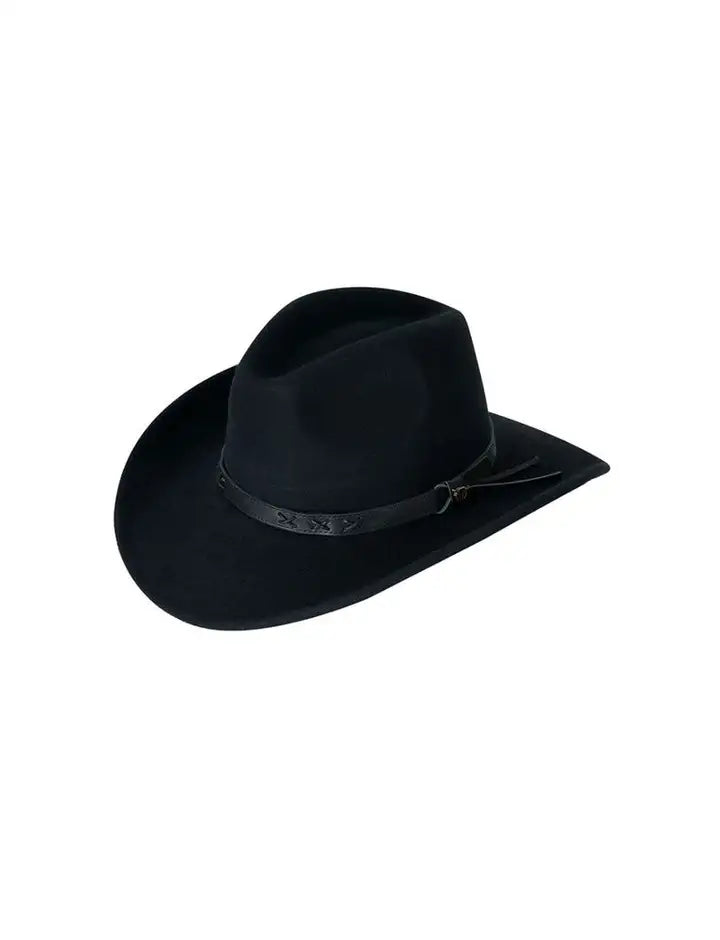 Western Hurricane Hat with Shapeable Brim